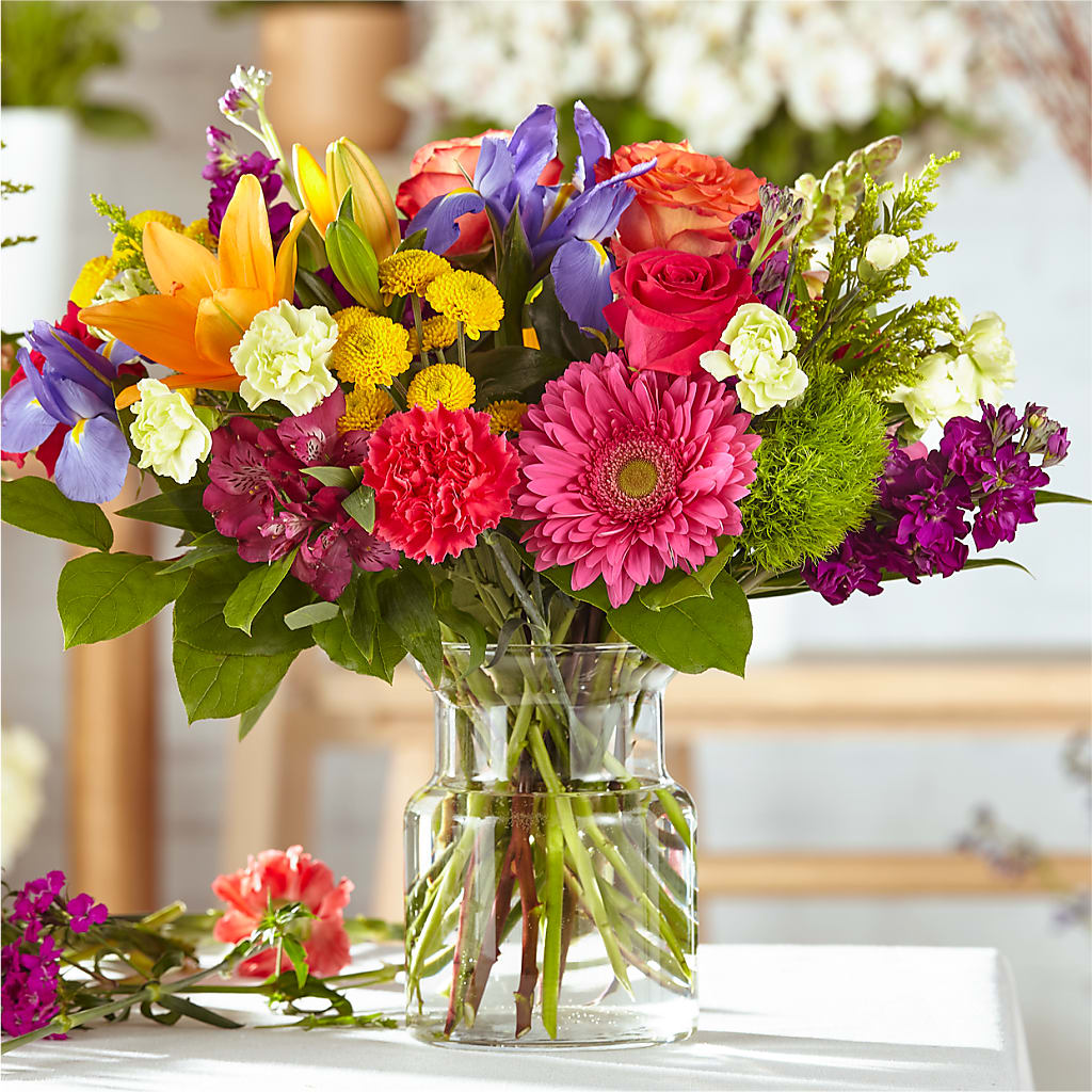 Bold & Bright – A Florist Original – Flowers By Us, Grand Forks ND
