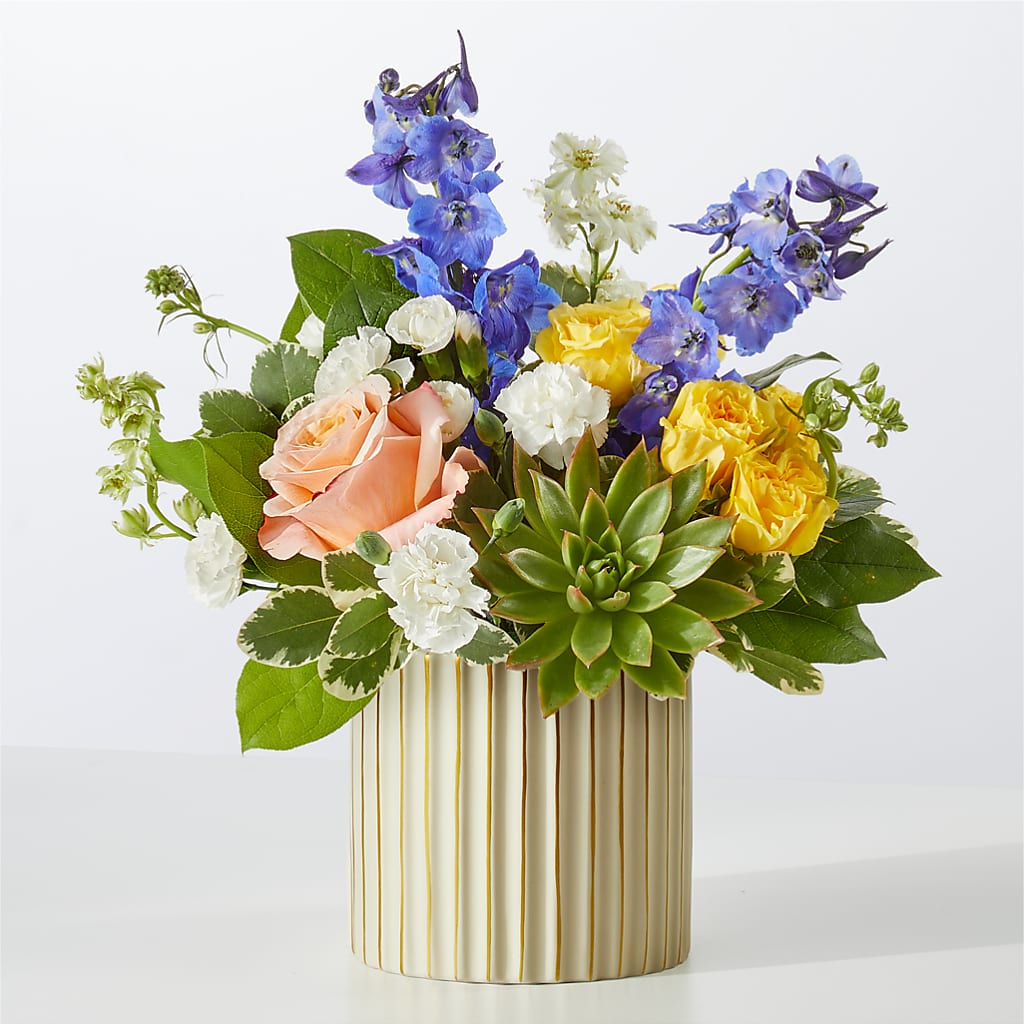 Cobalt Reverie Bouquet – Flowers By Us, Grand Forks ND