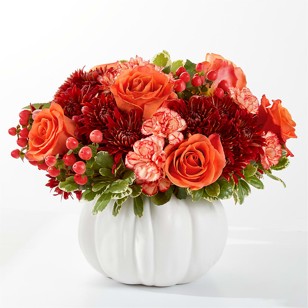 Autumn Air Pumpkin Bouquet – Flowers By Us, Grand Forks ND