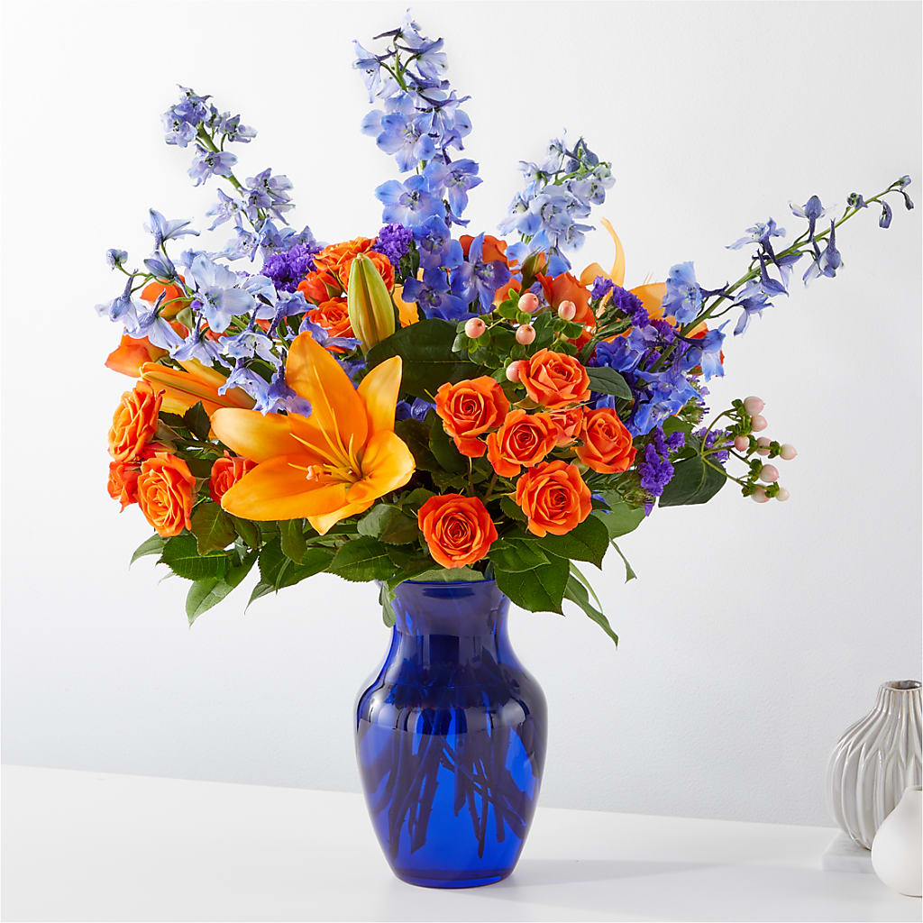 Radiant Citrus Bouquet – Flowers By Us, Grand Forks ND