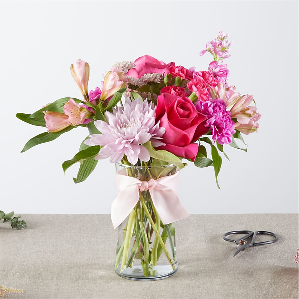Pink Ribbon - A Florist Original – Flowers By Us, Grand Forks ND