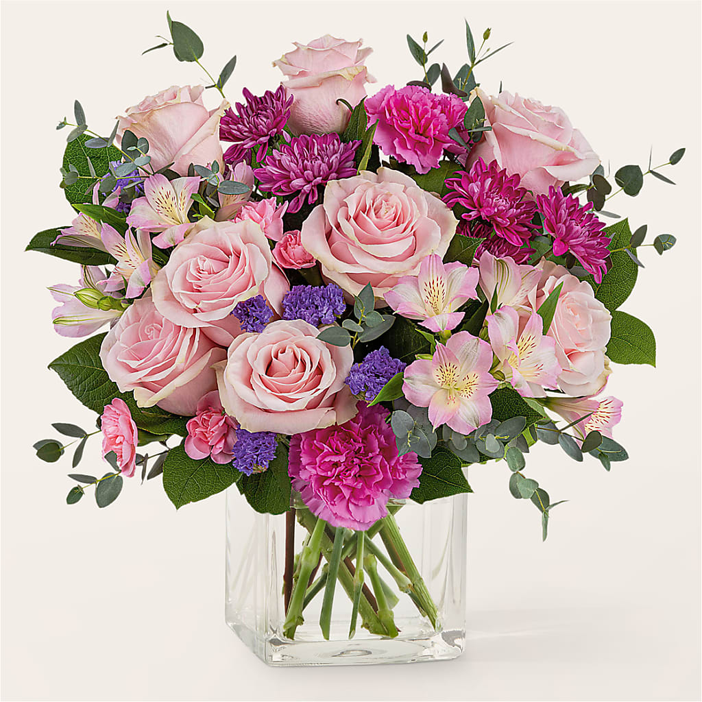 Rosy Radiance Bouquet – Flowers By Us, Grand Forks ND