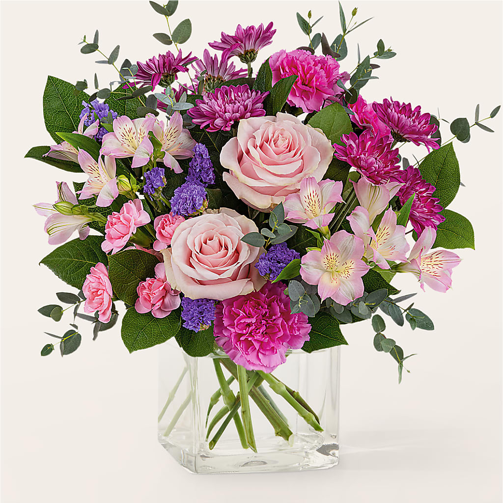 Rosy Radiance Bouquet – Flowers By Us, Grand Forks ND