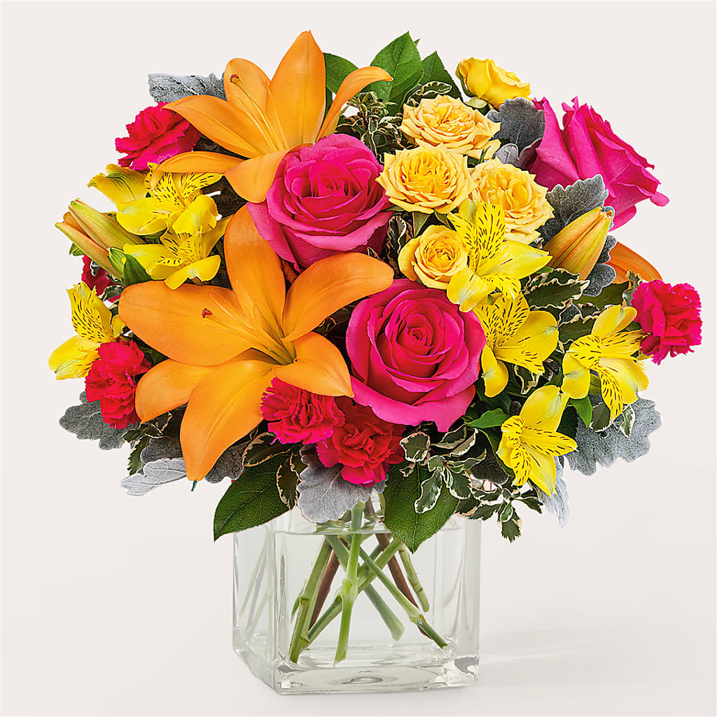 To the Tropics Bouquet – Flowers By Us, Grand Forks ND