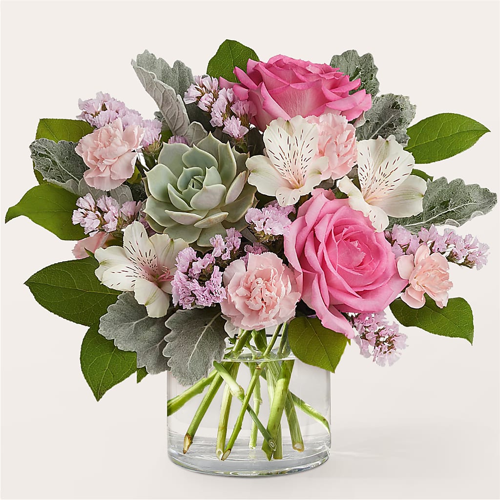 Dusty Rose Bouquet – Flowers By Us, Grand Forks ND