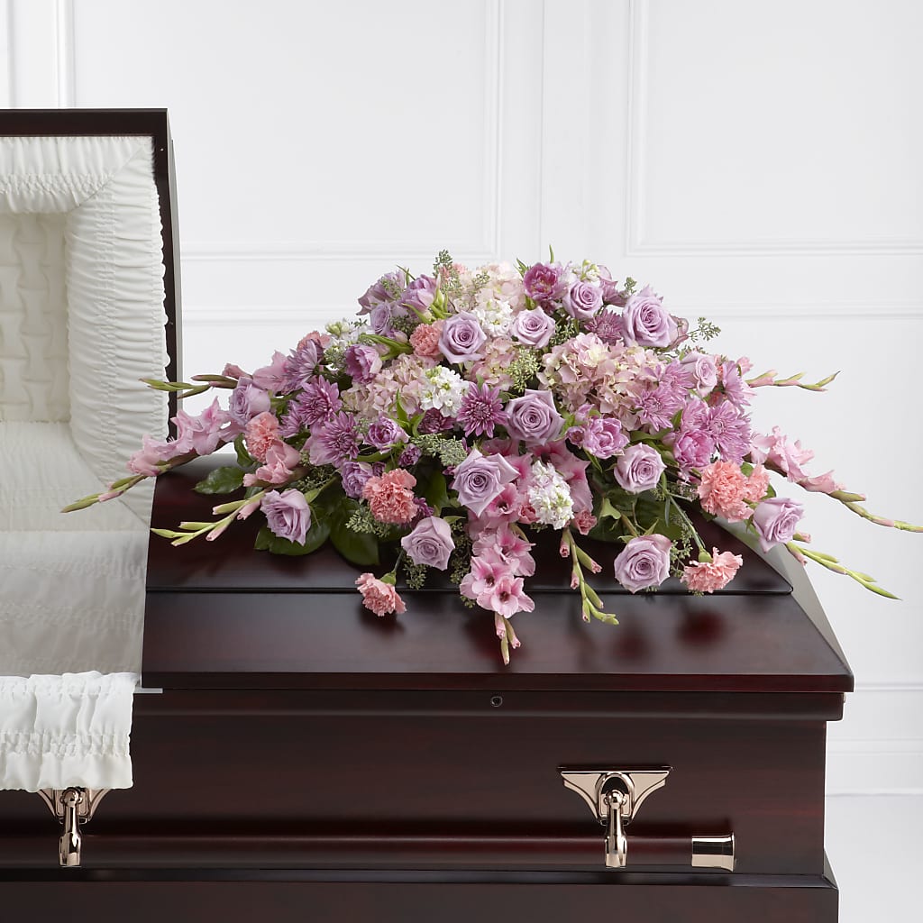 Immorata Casket Spray – Flowers By Us, Grand Forks ND