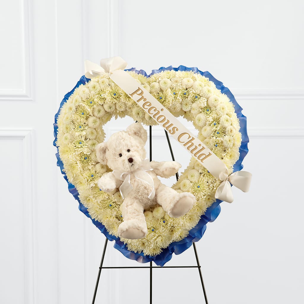 Precious Child Standing Heart – Flowers By Us, Grand Forks ND