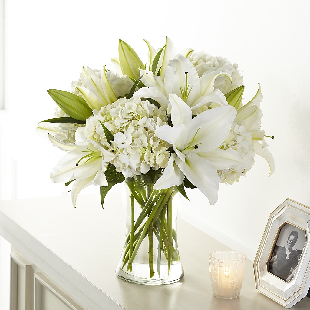 Compassionate Lily Bouquet – Flowers By Us, Grand Forks ND