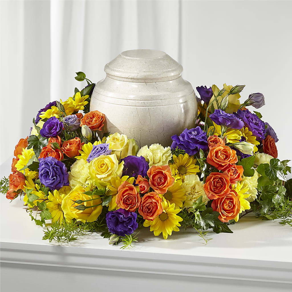 Blossoms of Remembrance Cremation Adornment – Flowers By Us, Grand Forks ND