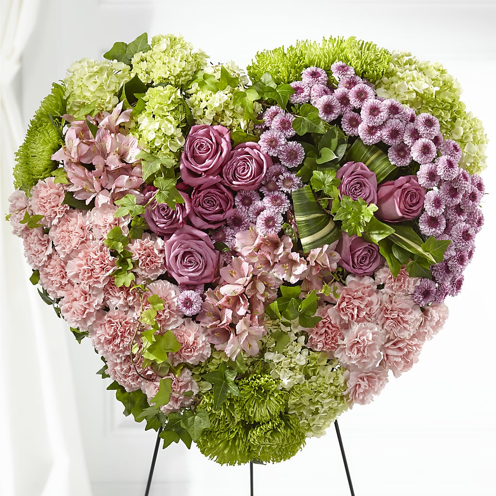 Heartwarming Standing Heart – Flowers By Us, Grand Forks ND