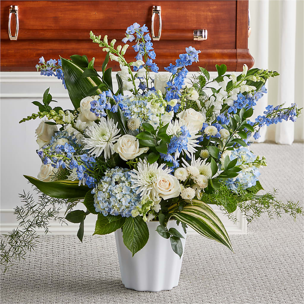 Everlasting Memories Floor Basket – Flowers By Us, Grand Forks ND