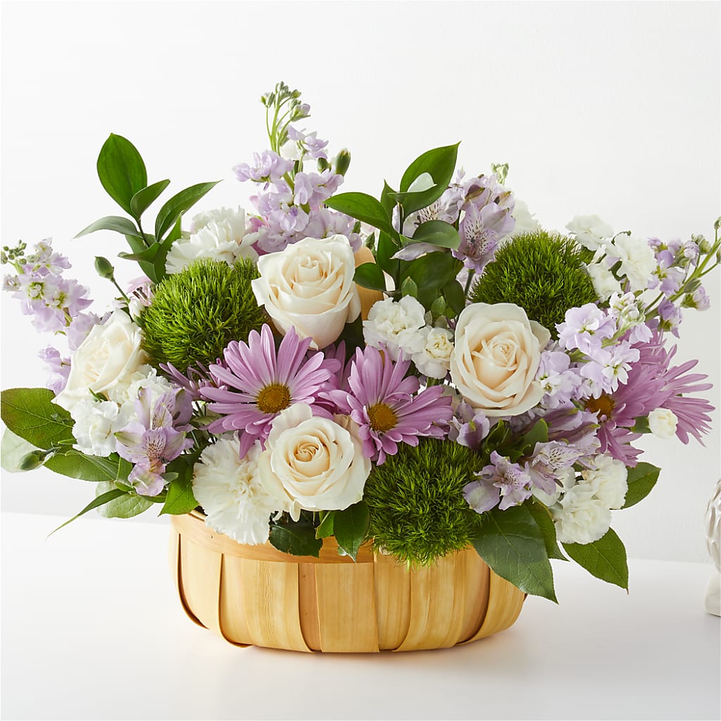 Peace & Love Basket – Flowers By Us, Grand Forks ND