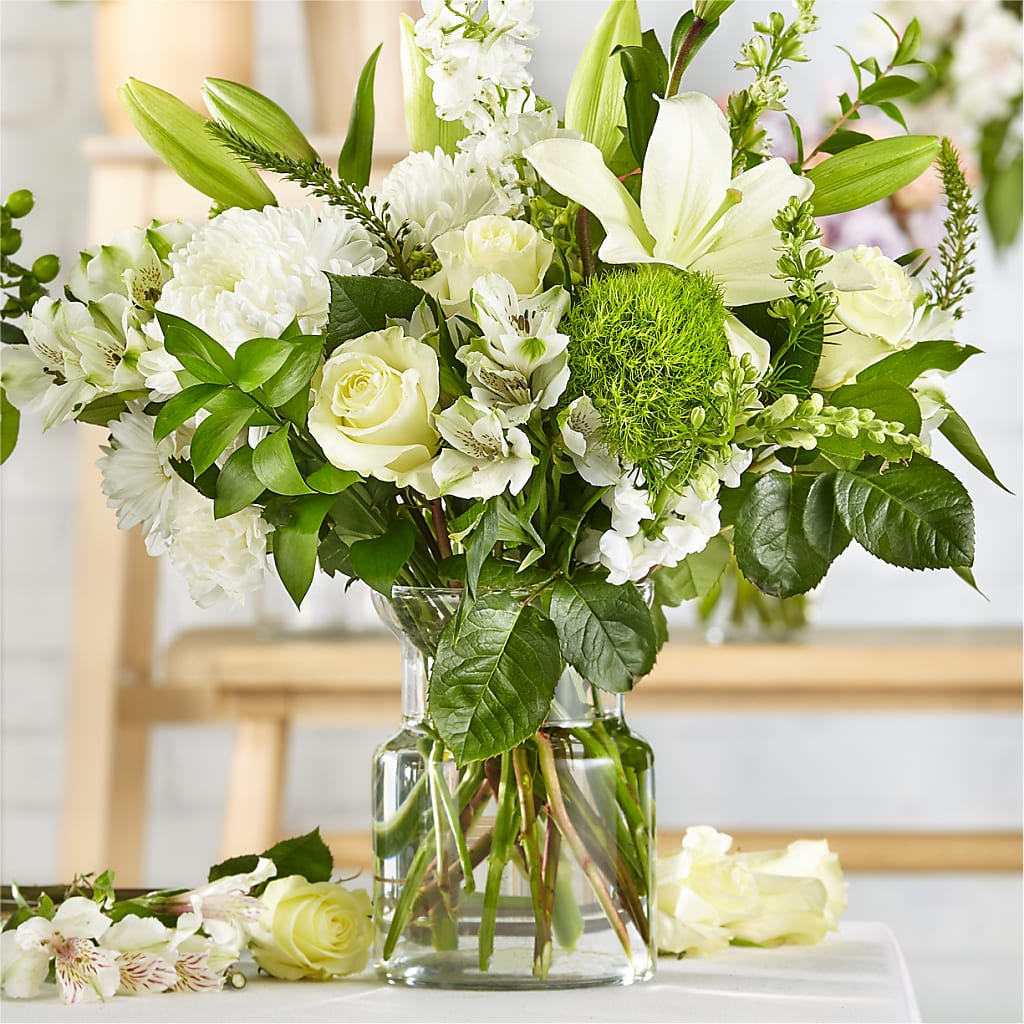 Classic Ivory – A Florist Original – Flowers By Us, Grand Forks ND