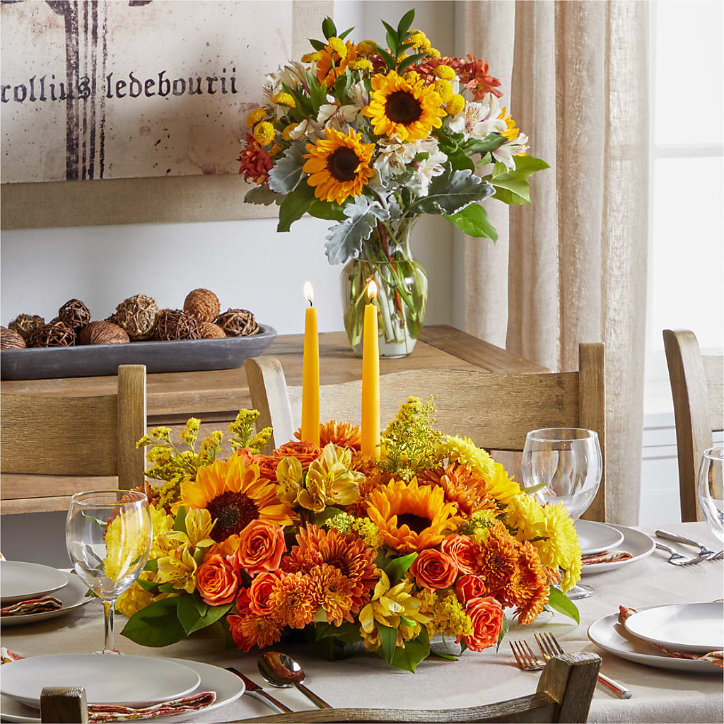 Golden Gathering Bundle – Flowers By Us, Grand Forks ND