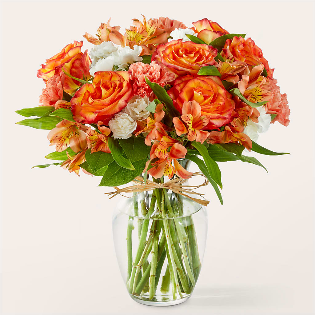 Apricot Glow Bouquet – Flowers By Us, Grand Forks ND