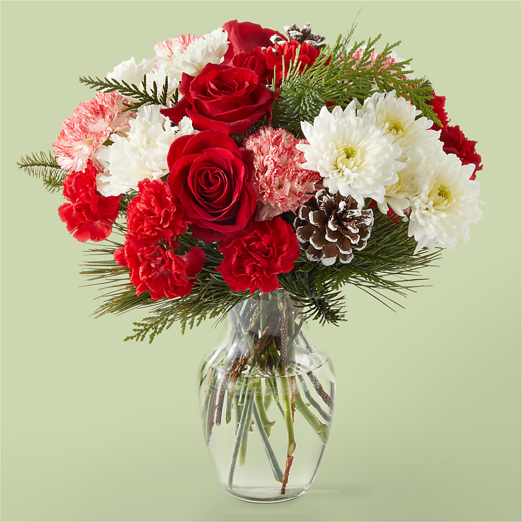 Candy Cane Lane Bouquet – Flowers By Us, Grand Forks ND