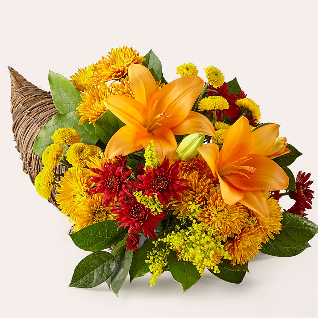 Feast of Color Cornucopia – Flowers By Us, Grand Forks ND