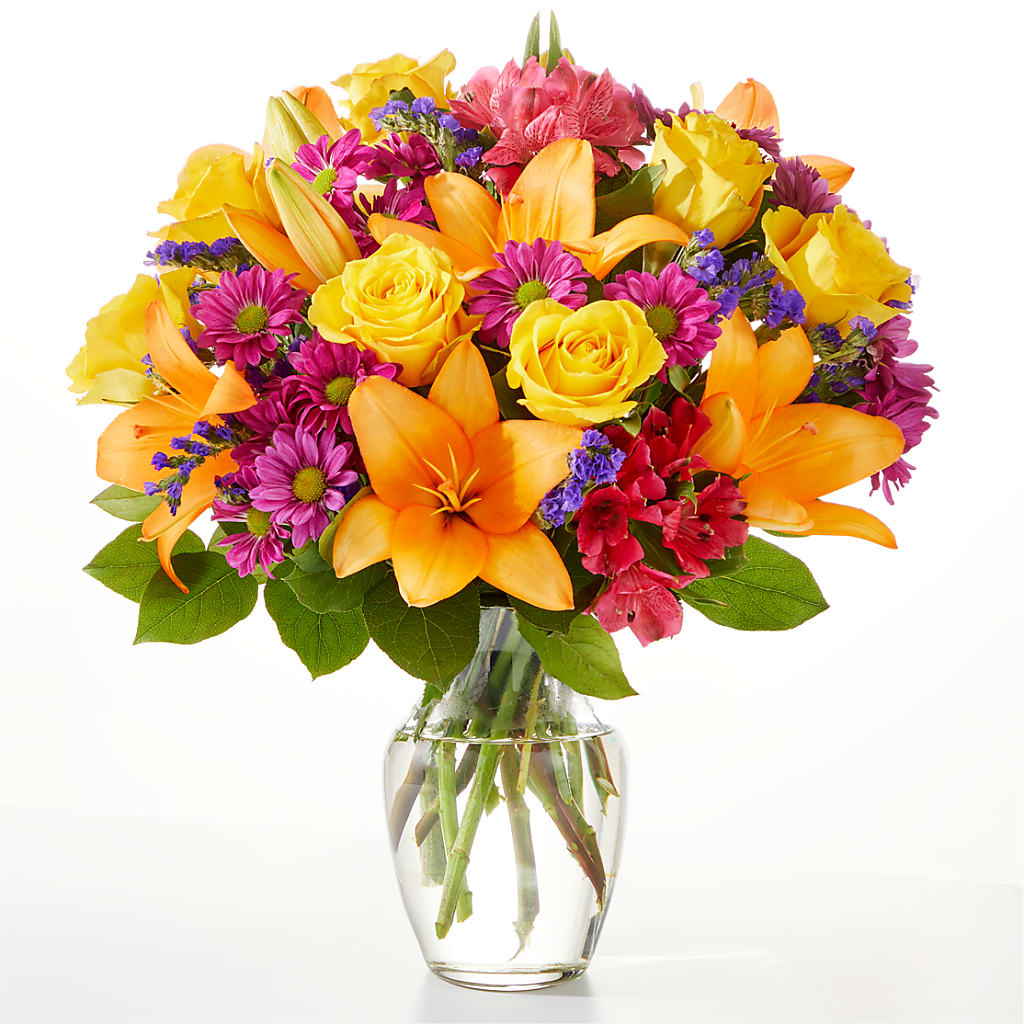 Colorful Visions Bouquet – Flowers By Us, Grand Forks ND