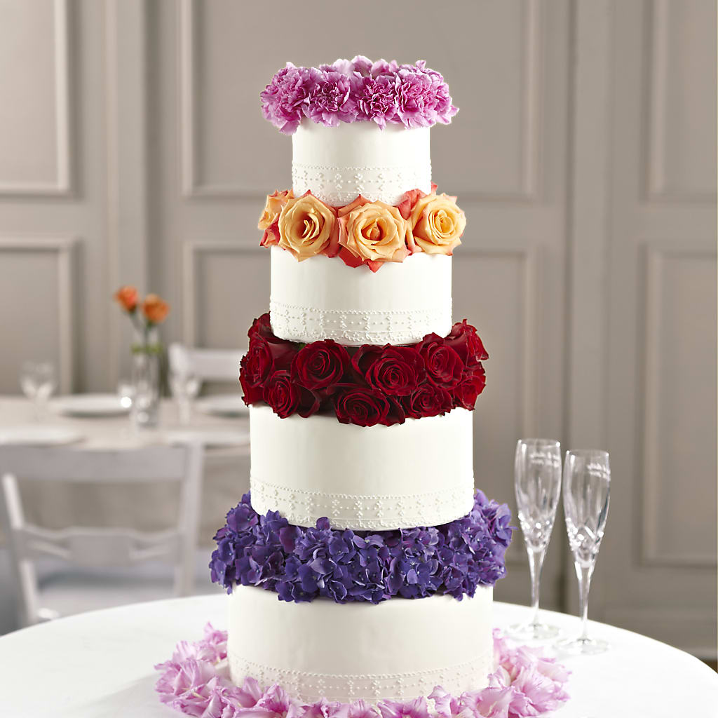 Infinite Love Cake Décor – Flowers By Us, Grand Forks ND
