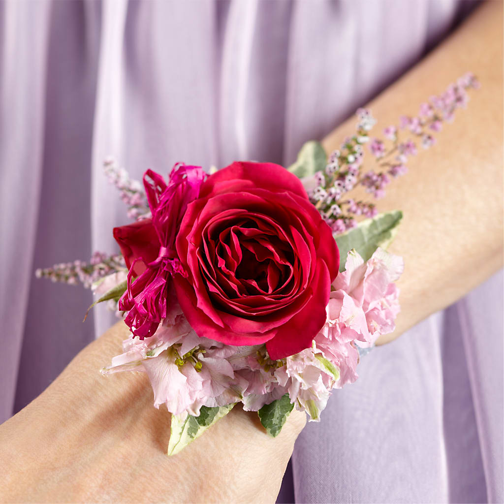 Rose Charm Corsage – Flowers By Us, Grand Forks ND