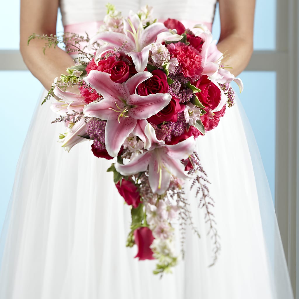 Lily & Rose Bouquet – Flowers By Us, Grand Forks ND