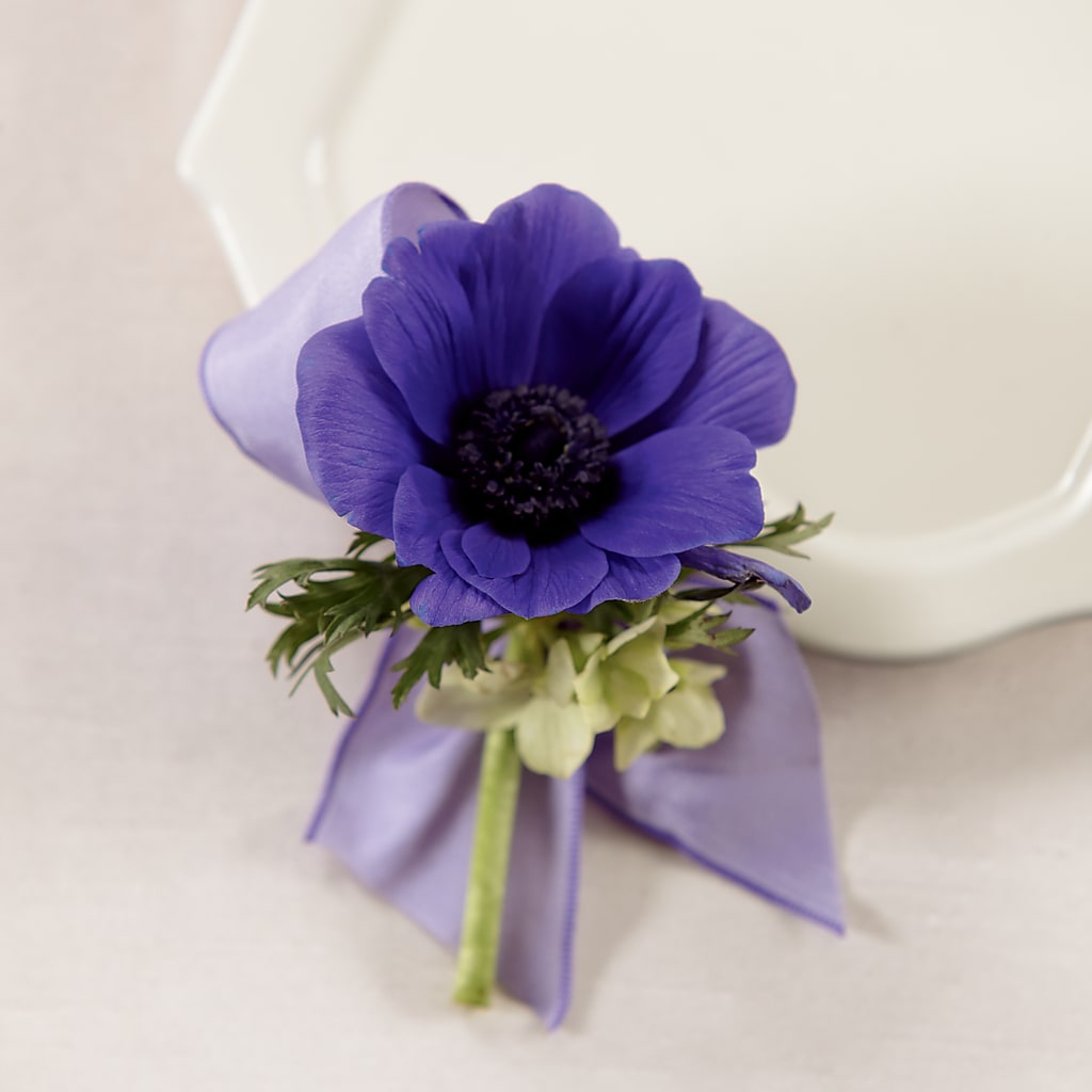 Purple Passion Boutonniere – Flowers By Us, Grand Forks ND