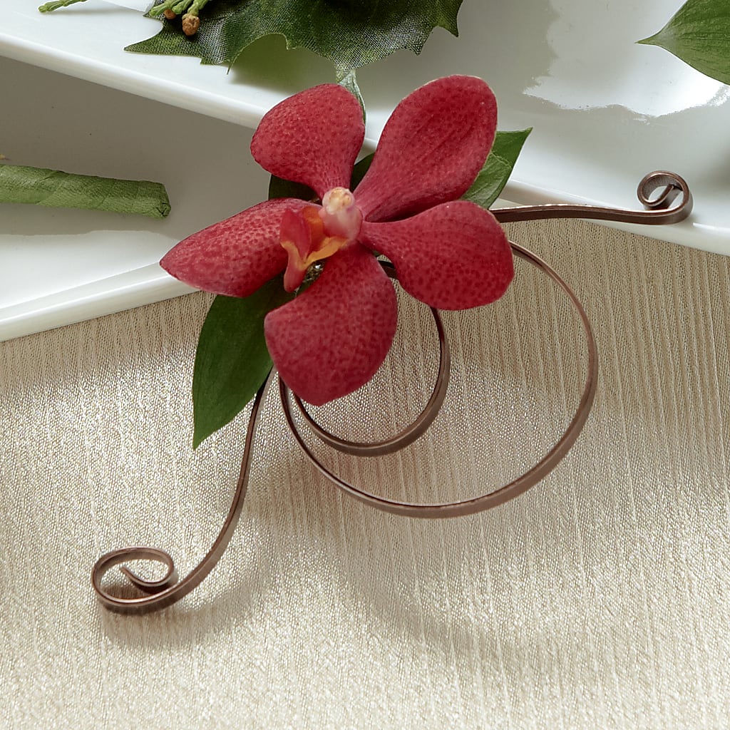Red Mokara Boutonniere – Flowers By Us, Grand Forks ND