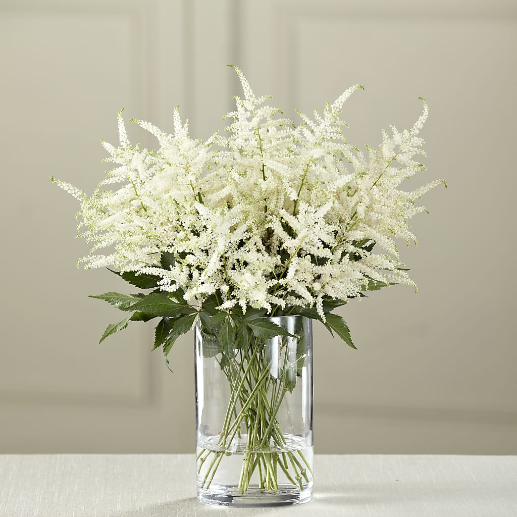 White Astilbe Bouquet – Flowers By Us, Grand Forks ND