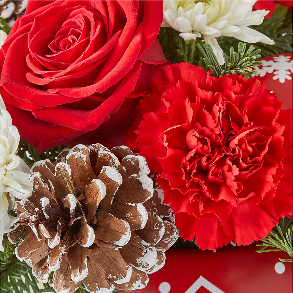 Christmas Village Ornament –  Flowers By Us, Grand Forks ND
