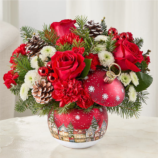 Christmas Carols Ornament –  Flowers By Us, Grand Forks ND