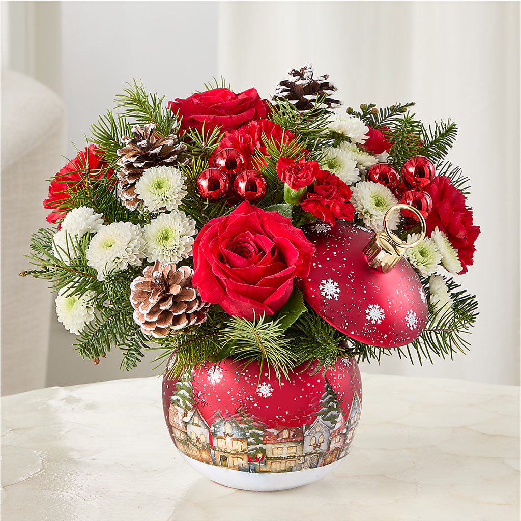 Christmas Carols Ornament –  Flowers By Us, Grand Forks ND