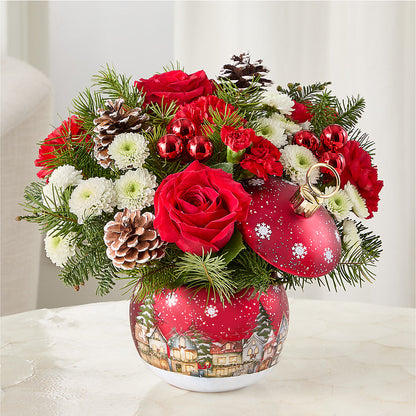 Christmas Carols Ornament –  Flowers By Us, Grand Forks ND