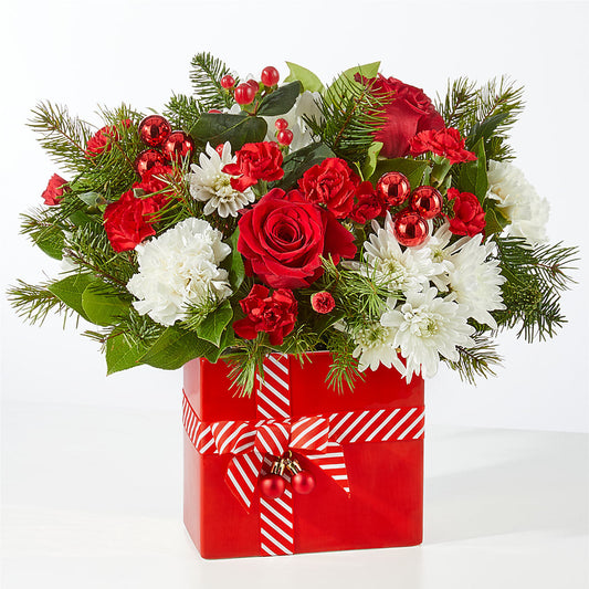 Presents Under the Tree Bouquet –  Flowers By Us, Grand Forks ND