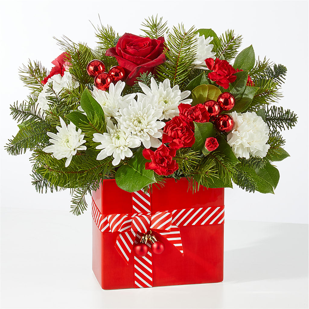 Presents Under the Tree Bouquet –  Flowers By Us, Grand Forks ND