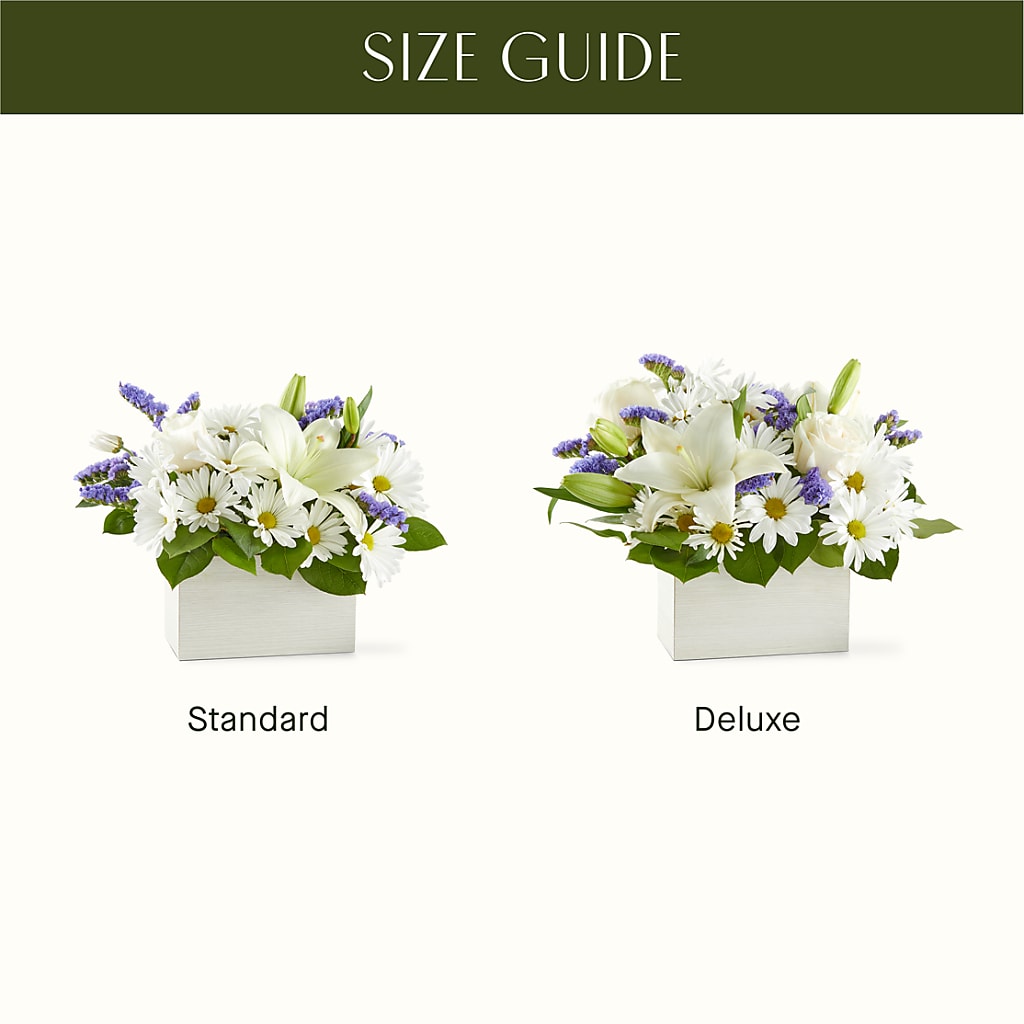 Beyond Blue Box Bouquet –  Flowers By Us, Grand Forks ND