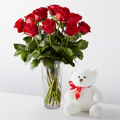 Romantic Long Stem Red Rose Bouquet Bundles –  Flowers By Us, Grand Forks ND
