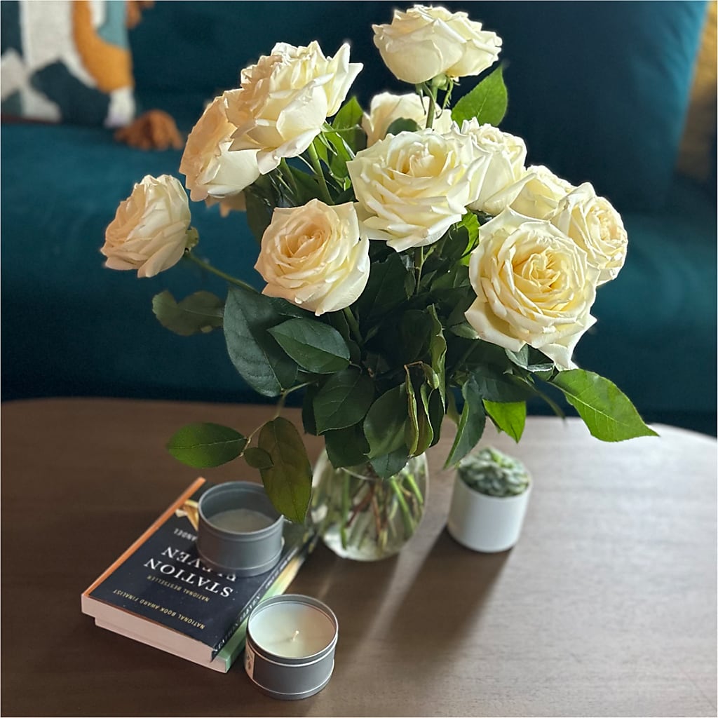 Long Stem Yellow Rose Bouquet –  Flowers By Us, Grand Forks ND