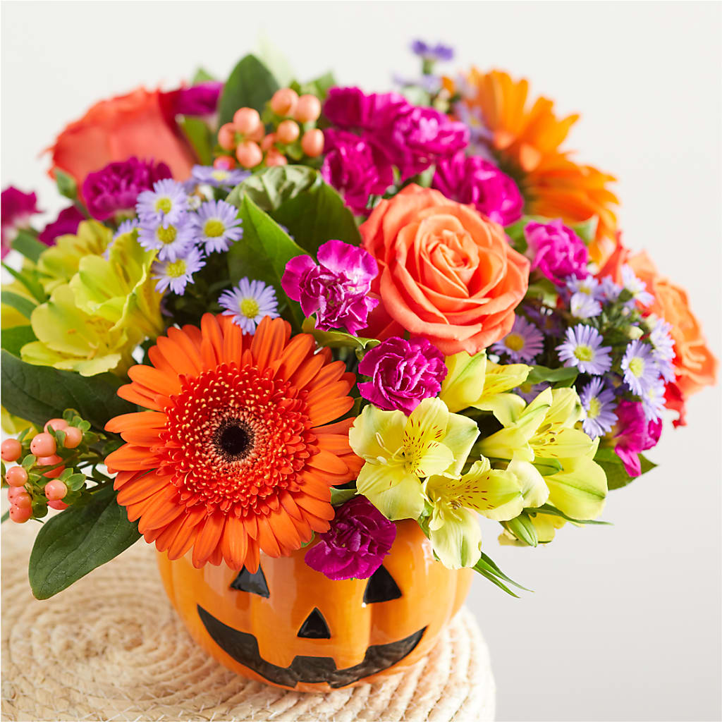 Tricks & Treats Pumpkin –  Flowers By Us, Grand Forks ND