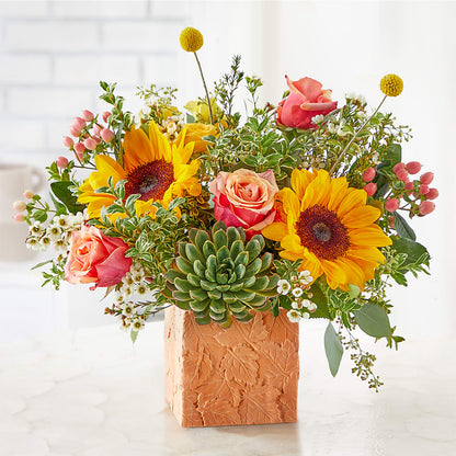 Sunflower Season Bouquet –  Flowers By Us, Grand Forks ND