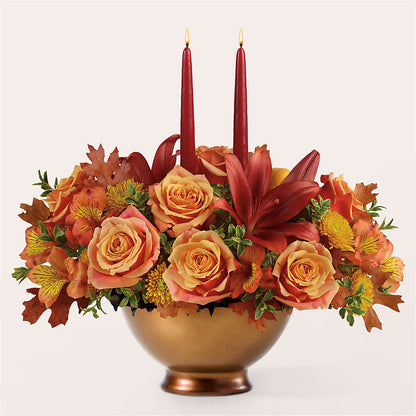 Harvest Table Centerpiece –  Flowers By Us, Grand Forks ND