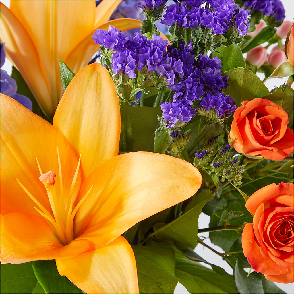 Radiant Citrus Bouquet –  Flowers By Us, Grand Forks ND