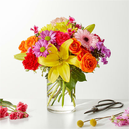 Cue the Confetti - A Florist Original –  Flowers By Us, Grand Forks ND