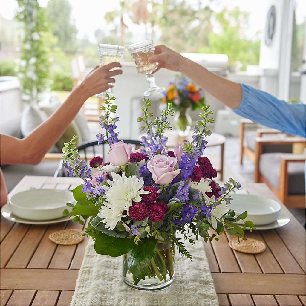Violet Frost Bouquet –  Flowers By Us, Grand Forks ND