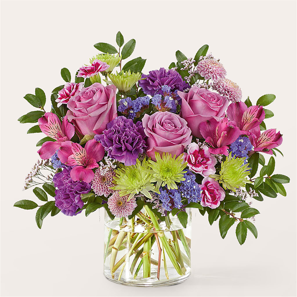 Glass Half Full Bouquet –  Flowers By Us, Grand Forks ND