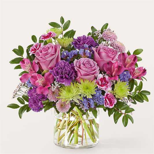 Glass Half Full Bouquet –  Flowers By Us, Grand Forks ND