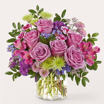 Glass Half Full Bouquet –  Flowers By Us, Grand Forks ND
