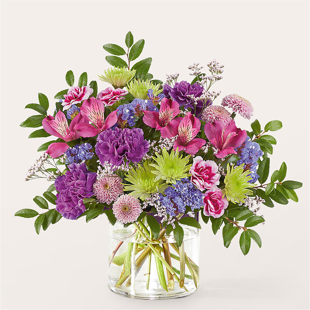 Glass Half Full Bouquet –  Flowers By Us, Grand Forks ND