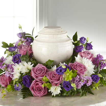 Blooming Sympathy Cremation Adornment –  Flowers By Us, Grand Forks ND