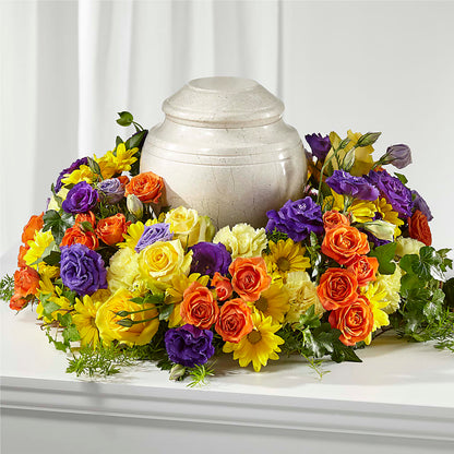 Blossoms of Remembrance Cremation Adornment –  Flowers By Us, Grand Forks ND