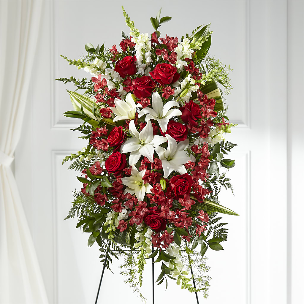 Everlasting Memory Standing Spray –  Flowers By Us, Grand Forks ND
